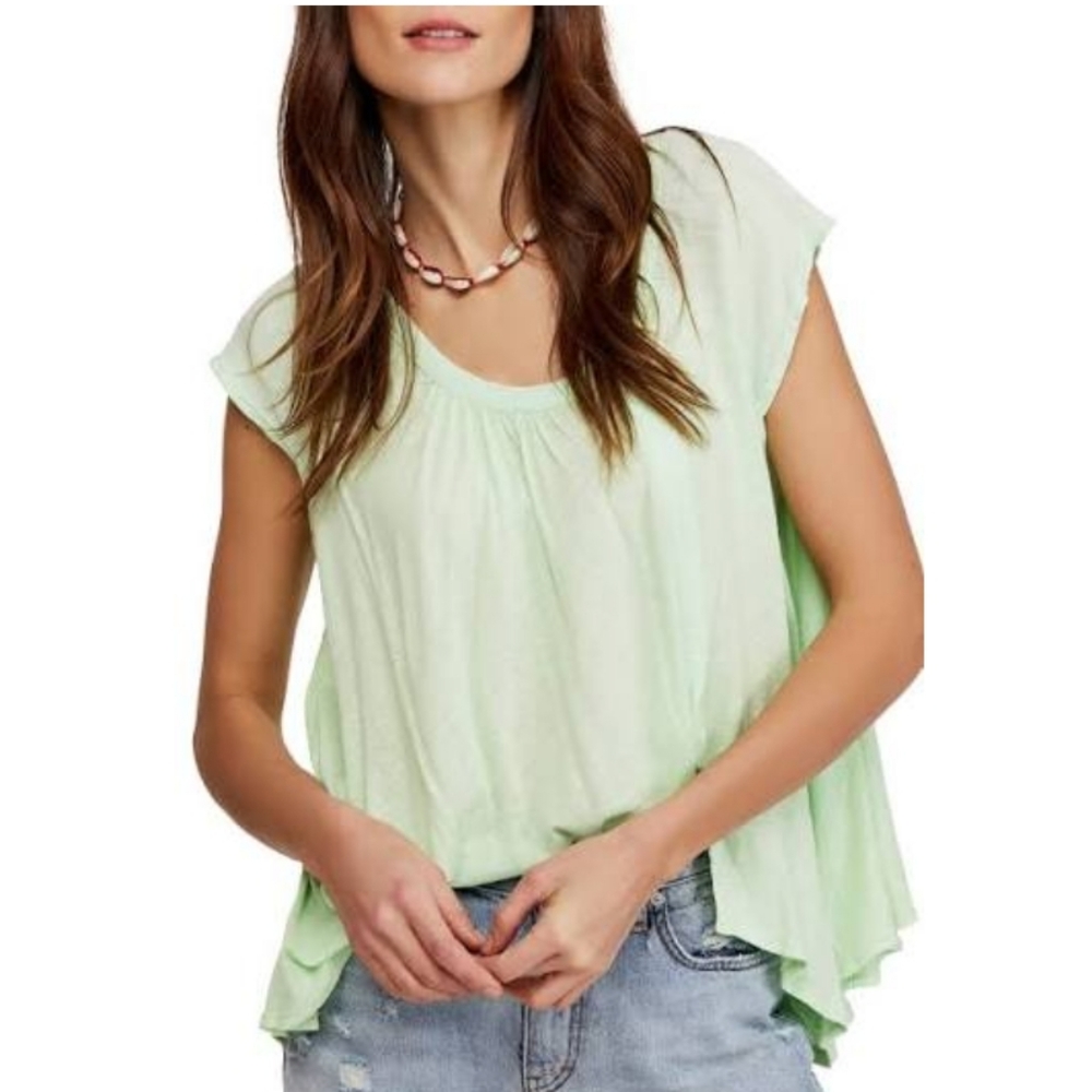 Free People Knit Tunic Tee Size Small